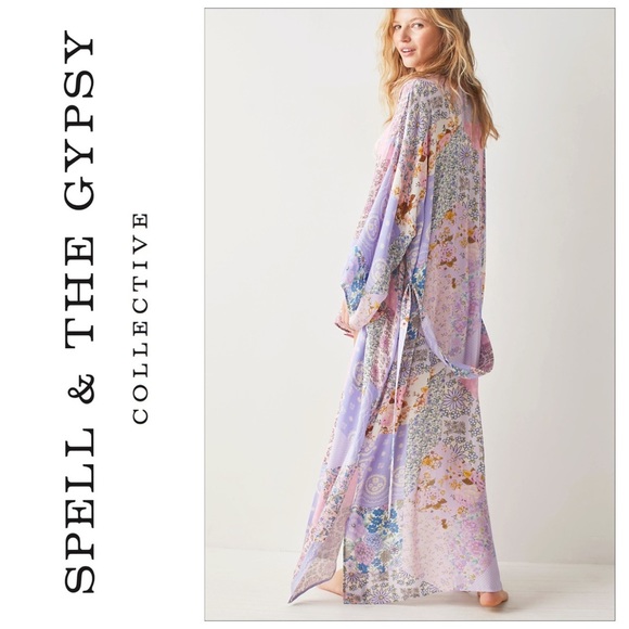 Spell Other - Nwt Spell & The Gypsy Cha Cha Maxi Robe S/M